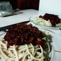 El cooksnap de Anahí Tahía Summer cuando hizo Tallarines con salsa de carne.