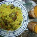صورة من happy day... ، شاركها بعد تجربة وصفة أرز بسمتي بالدجاج 🍗 و البسله 😋