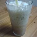 Salena and Mike 's cooksnap of when they made Starbucks caramel frappchino.