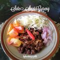 Cooksnap dari Endang Purwanti untuk resep Sate Goreng Daging Sapi Pedas #kitaberbagi