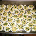 PrettyBritty714's cooksnap of when they made Game Day Deviled Eggs.