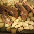 Cooksnap από Aggelos30 στη συνταγή Πανσέτα χοιρινή λουκούμι, με μελωμένες πατάτες