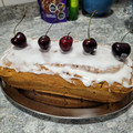 El cooksnap de Carina Andia cuando hizo Budín Inglés fácil con frutas abrillantadas para navidad🎁🎄.