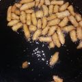 El cooksnap de Alicia Crossa cuando hizo Palitos salados.