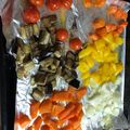 El cooksnap de Elena cuando hizo Dados de verduras horneados con salsa de finas hierbas.
