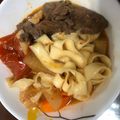 pinky608 chen's cooksnap of when they made 紅燒牛肉麵.