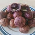 Cooksnap dari tris untuk resep Bola2 ubi ungu mozarella