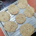 El cooksnap de Viviana cuando hizo Hamburguesas de lentejas.
