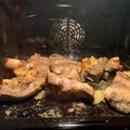 El cooksnap de Victoria cuando hizo Costillas de cerdo al horno.