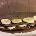 El cooksnap de Esther Soto cuando hizo Crepas de Chocolate.