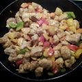 El cooksnap de Ana Beltran cuando hizo Cerdo agridulce.