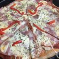 El cooksnap de Jazuu Ballejo cuando hizo Pizza con harina integral 🍕.