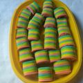 Cooksnap dari Anisa Marsela untuk resep Mini rainbow roll cake