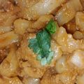 Cooksnap Alia Ali semasa beliau membuat Char Kuew Tiow api besar.