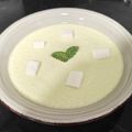 El cooksnap de Joan Rodas cuando hizo Salmorejo de pepino con yogur en batidora de jarra.