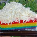 Cooksnap dari Ryana AndrYana untuk resep Rainbow Cake Kukus Ny.Liem 😋