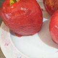 El cooksnap de Carito 🇦🇷 cuando hizo Manzana Acaramelada con pochoclos🍎.