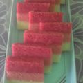 Cooksnap dari Puji Winarni untuk resep Bolu Kukus Pink Putih Telur