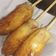 El cooksnap de Nela Severino cuando hizo Banderillas de queso y salchichas.. corn dogs.