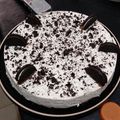 El cooksnap de Andre Ortega cuando hizo Cheesecake oreo.