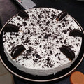 El cooksnap de Andre Ortega cuando hizo Cheesecake oreo.