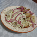 El cooksnap de Manuel Velzaquez cuando hizo Tacos de nada.