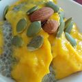 Cooksnap dari Christine Sindy Simbolon untuk resep Mango sorbet with chia pudding