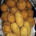 El cooksnap de Gaby Ariana cuando hizo Bombas de papa de carne molida.