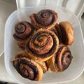 Mónika Bóka Cooksnap-ja, amikor elkészítette a(z) Teljes kiőrlésű kakaós csiga receptet.
