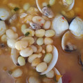 El cooksnap de Saioa cuando hizo Pochas con almejas.