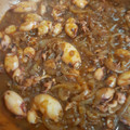 El cooksnap de Miguel cuando hizo Calamares pequeños encebollados.