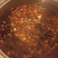 El cooksnap de Rosalba Anaya cuando hizo Bistec (alambre).
