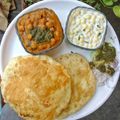 Jyoti Gupta का कुकस्नैप जब उन्होंने छोले भटूरे (chole bhature recipe in Hindi) बनाया था।