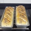 El cooksnap de Daniel Benavent cuando hizo Pan de manteca relleno de jamón y queso. Ideal para el mate 😋👌.