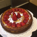 El cooksnap de Maria Jose de la Vega cuando hizo Cheesecake.