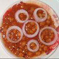 Swati jain का कुकस्नैप जब उन्होंने छोले चाट (chole chaat recipe in Hindi) बनाया था।