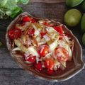 Cooksnap Lily Suryani Mohd Ali semasa beliau membuat Kerabu Mangga Sempoi.