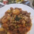 El cooksnap de Lucica Crişan cuando hizo Jabalí estofado con salsa.