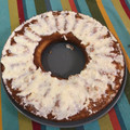 El cooksnap de Chechu De La Senda cuando hizo Bizcocho de coco y limón al micro.