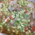 El cooksnap de Cris Hernandez cuando hizo Costillita de cerdo con calabacitas 🐷🐖🍖.