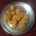Sheeba Kapoor का कुकस्नैप जब उन्होंने आलू के पकौड़े (aloo ke pakode recipe in Hindi) बनाया था।