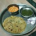 Vyas Ekta 's cooksnap of when they made આલુ પરોઠા (Aloo Paratha Recipe In Gujarati).