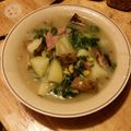 Joe Thorstensen's cooksnap of when they made Irish Potato Soup.