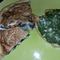 El cooksnap de shalymar cuando hizo Tortilla espinaca y cebolla.