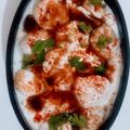 Chandra kamdar का कुकस्नैप जब उन्होंने दही भल्ले (dahi bhalle recipe in Hindi) बनाया था।