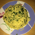 El cooksnap de PEPE cuando hizo Espaguetis integrales con espinacas a la crema ligera.