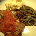 swimmerjs's cooksnap of when they made a perfect meatloaf®.