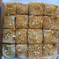 El cooksnap de Julia Rodriguez cuando hizo Baklavas.