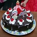 Cooksnap dari audrey untuk resep Birthday Cake Black Forest