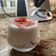 El cooksnap de Marta Boluda cuando hizo Cheesecake con yogur y fresas (alto en proteína y bajo en grasas).